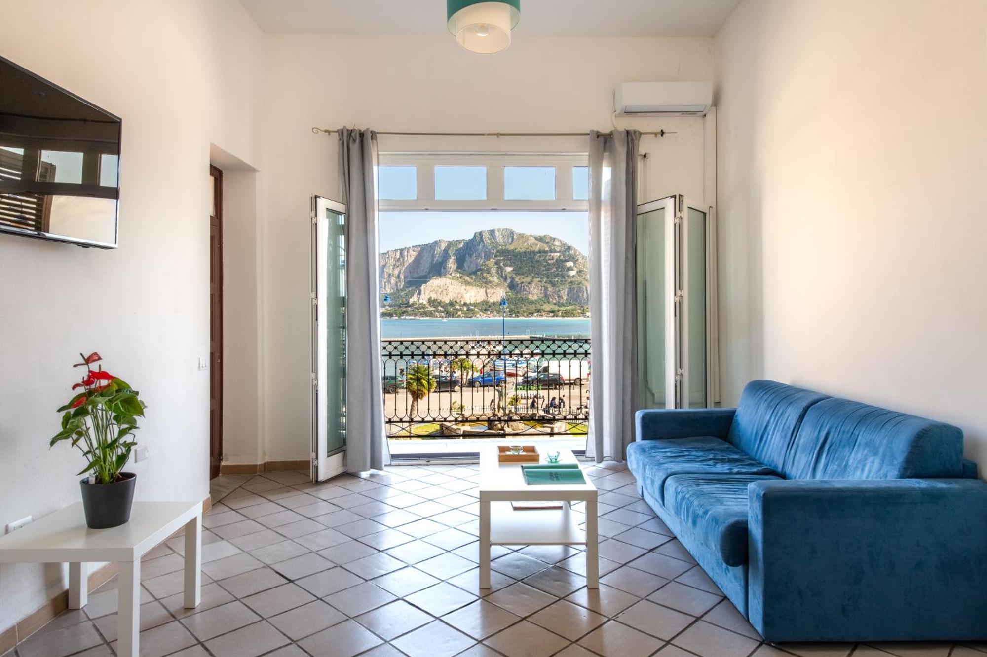 Mondello Apartment Vista Mare Buitenkant foto